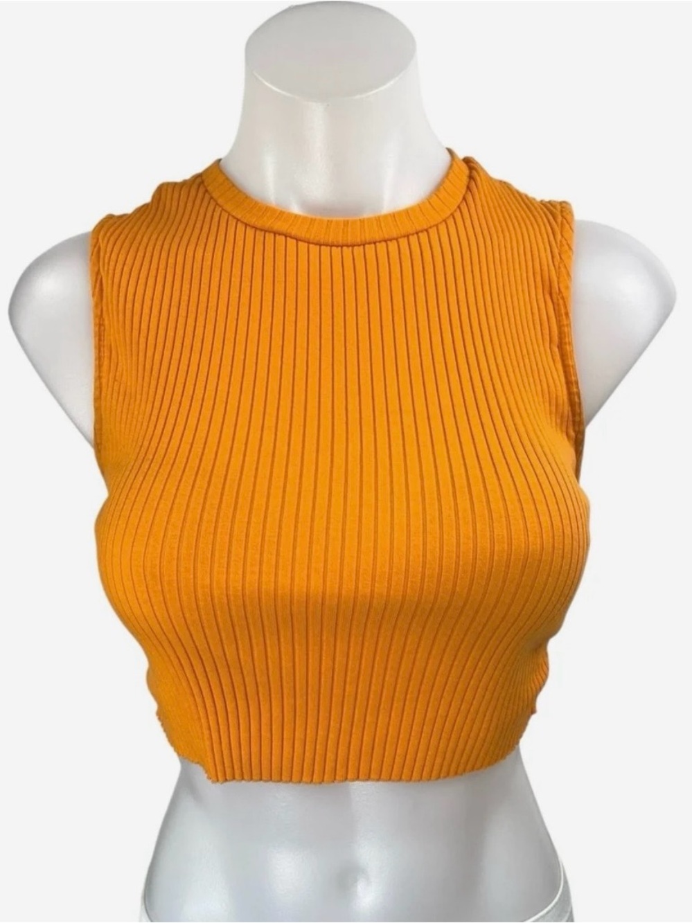 Zara Ribbed Crop Top